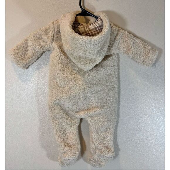 Rylee + Cru Outerwear Collection Infant Baby Teddy Footed One Piece 0-3 Months - Picture 3 of 10